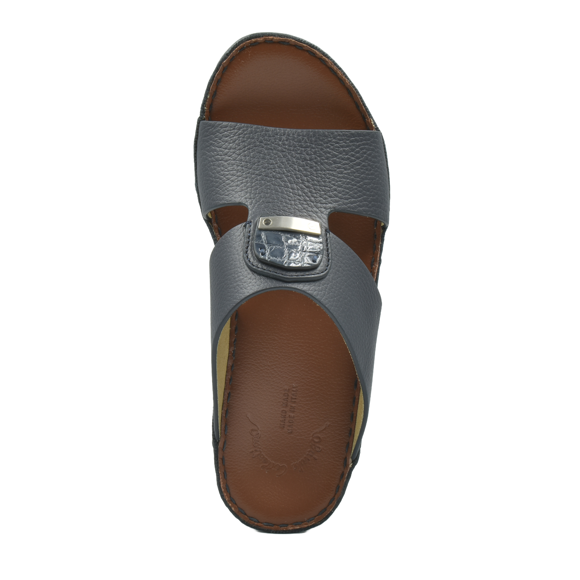 Peninsula Marca Deercalf Croco Buckle