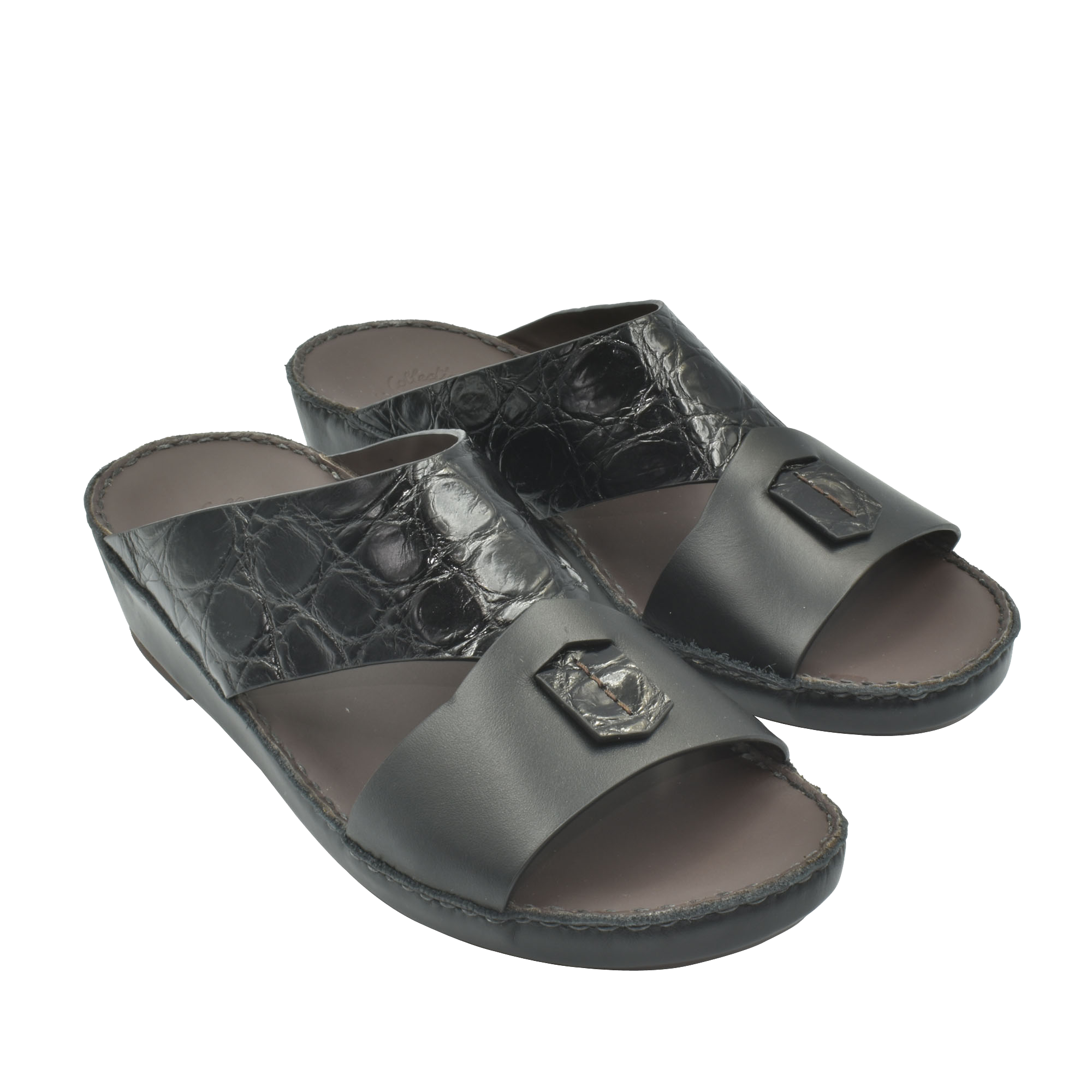 Piega Duo Croco Softcalf Cucire