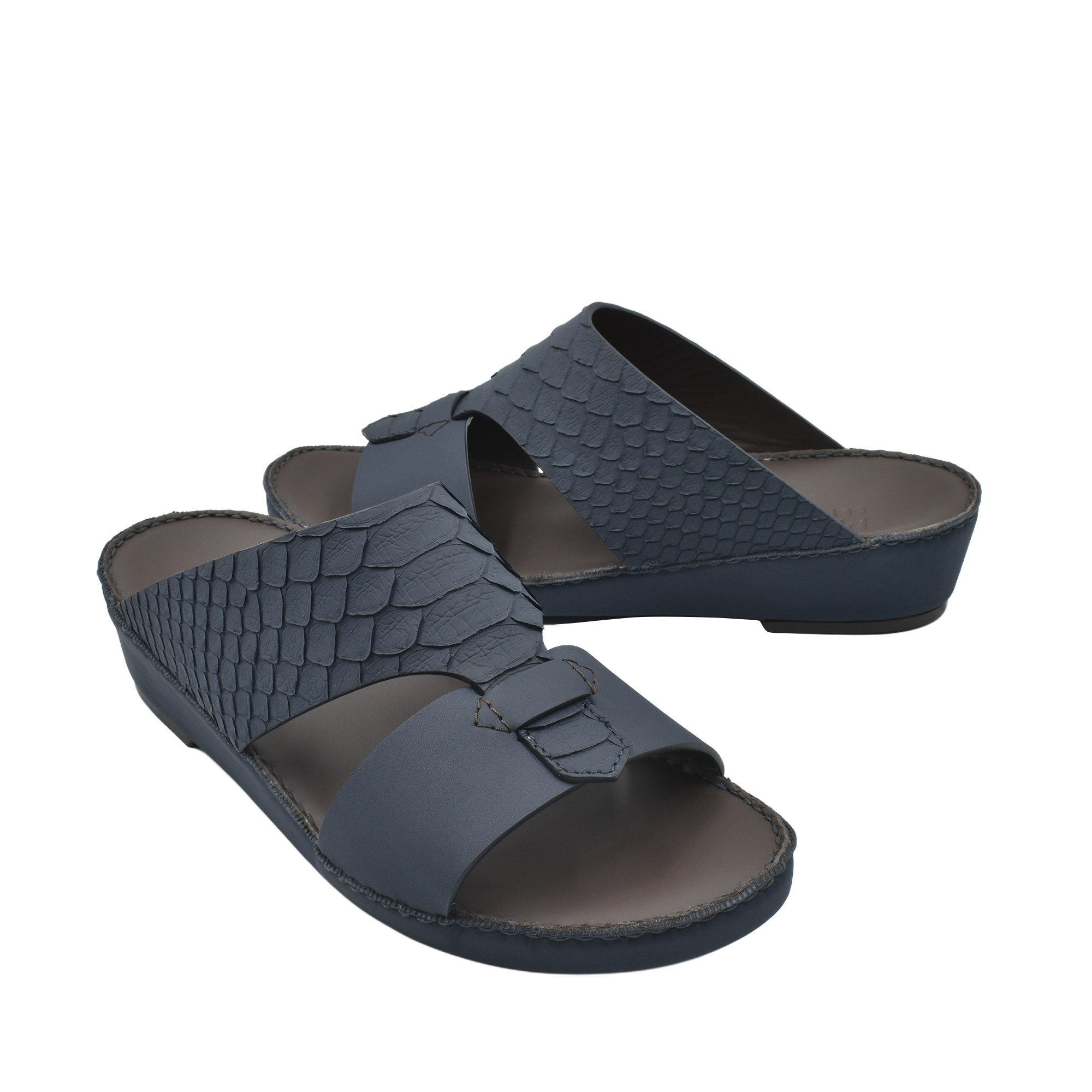 Cinghia Nuovo Duo Python-Rubbercalf