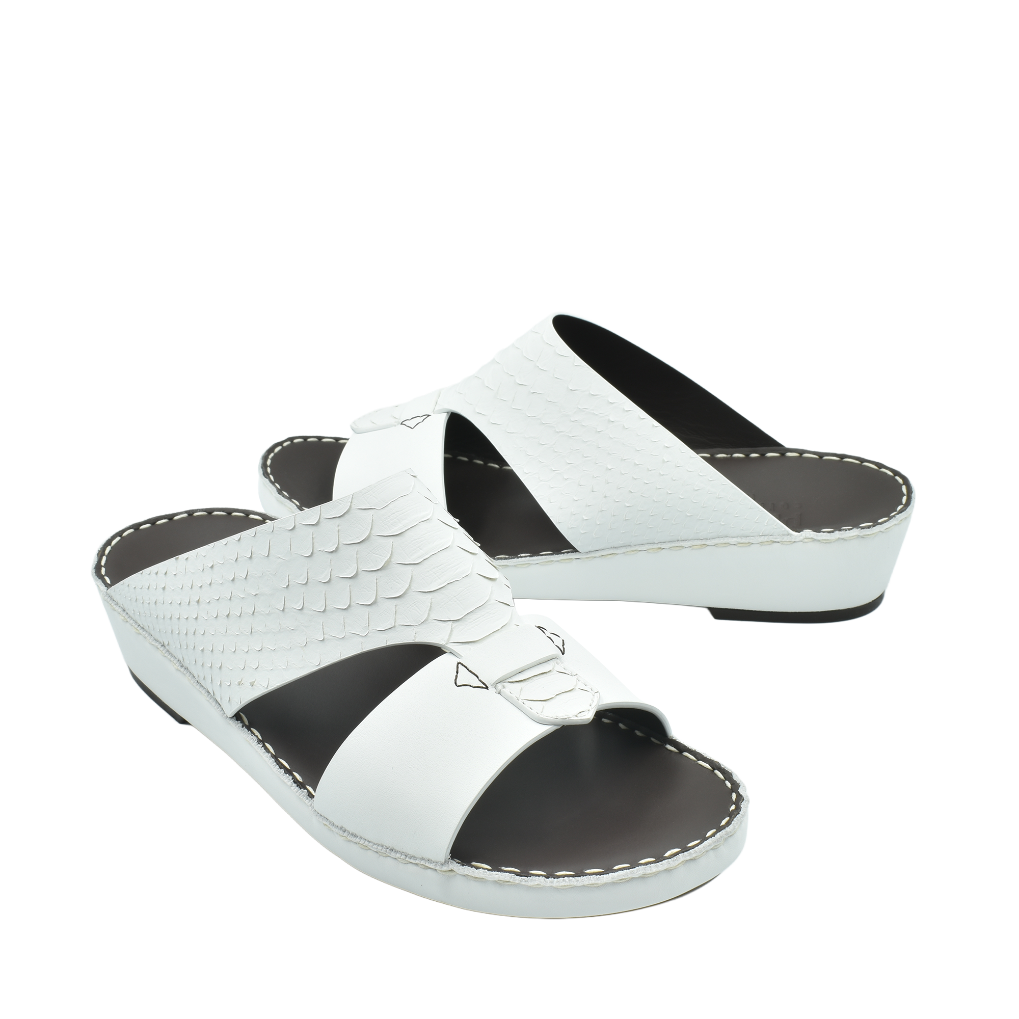 Cinghia Nuovo Duo Python-Rubbercalf