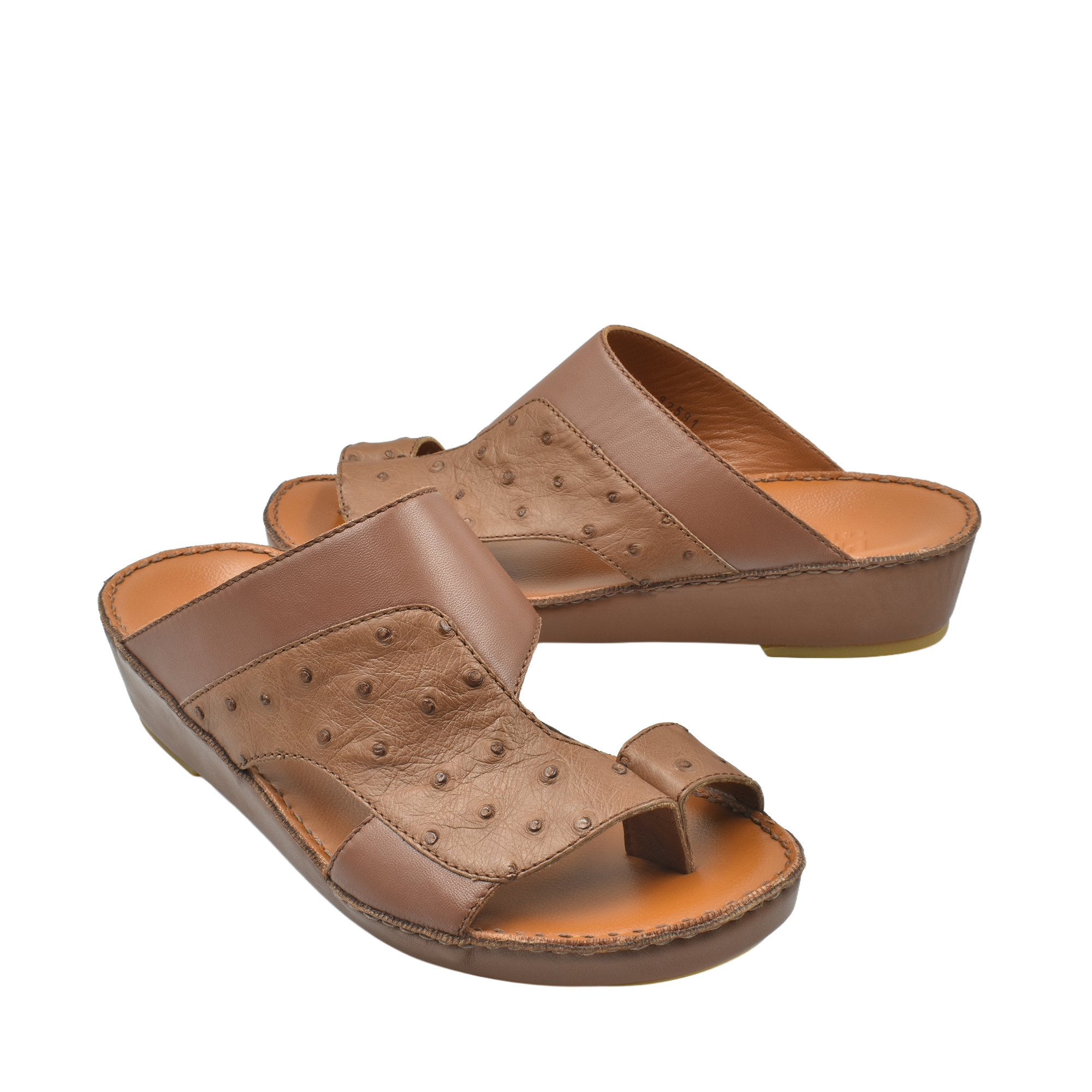 Fermer Duo Ostrich-Nappa