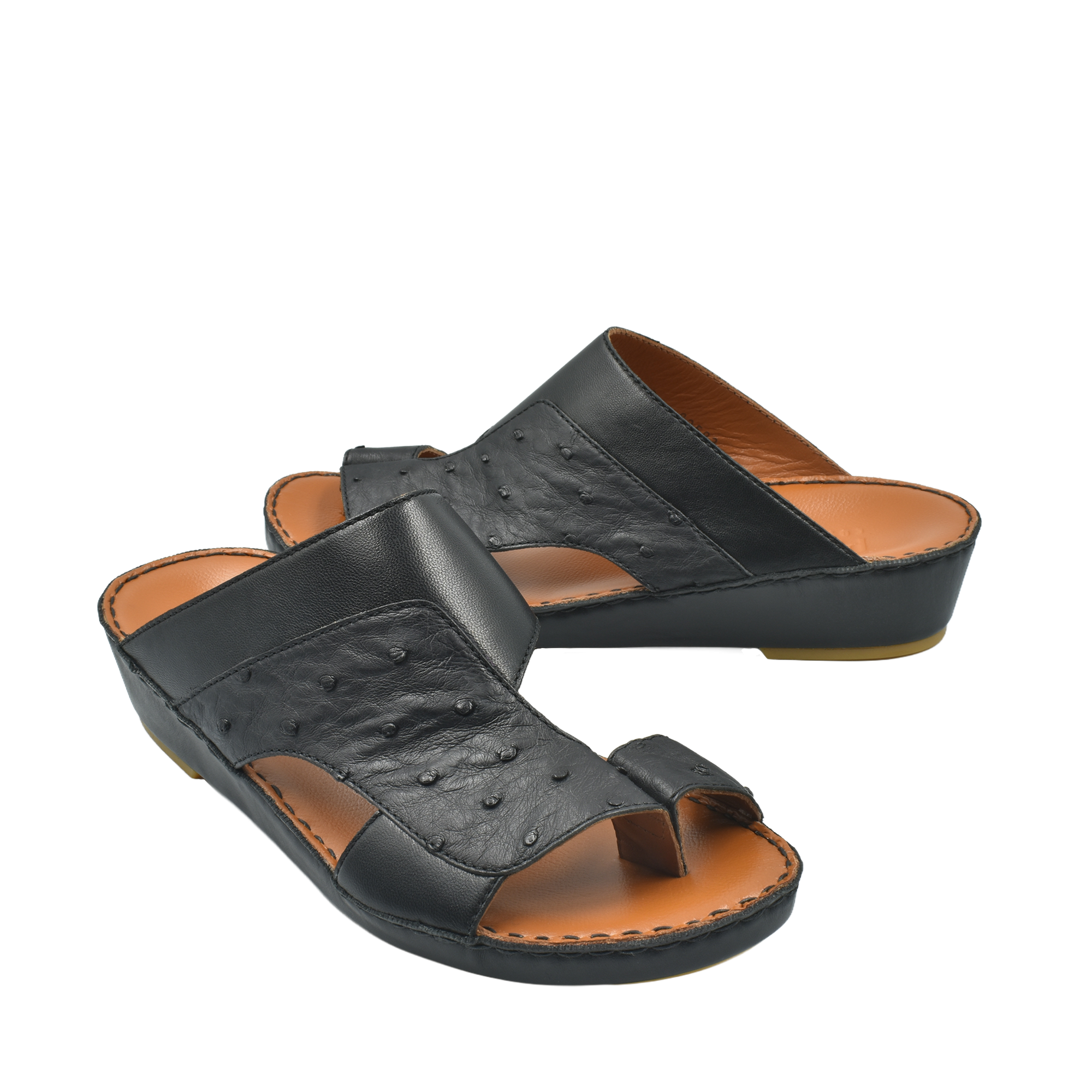 Fermer Duo Ostrich-Nappa
