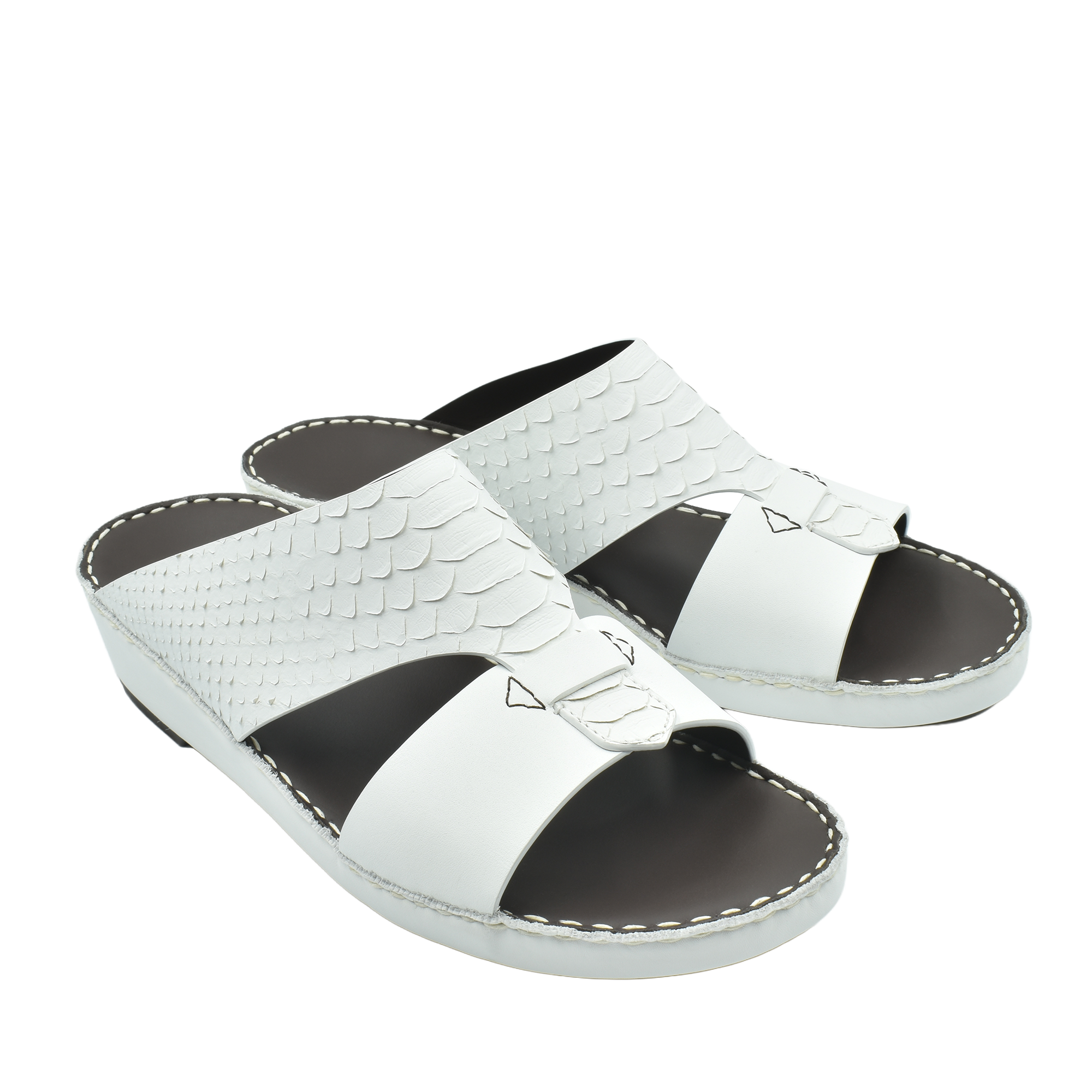 Cinghia Nuovo Duo Python-Rubbercalf