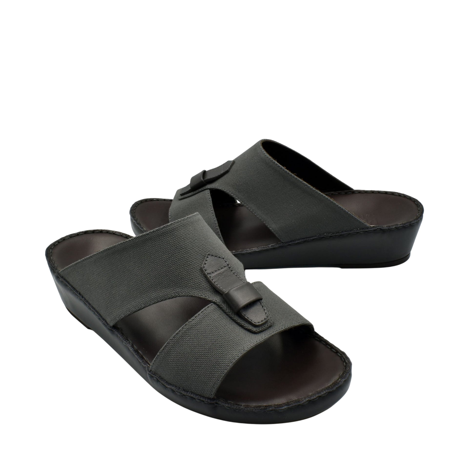Black casual wedge sandals with open toe and adjustable strap for comfortable everyday wear