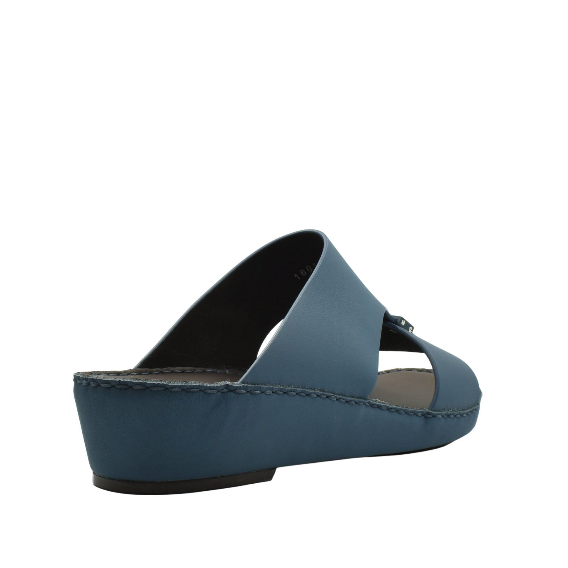 Blue Cerchio Gomato sandals with wedge heel and open toe design from Private collection