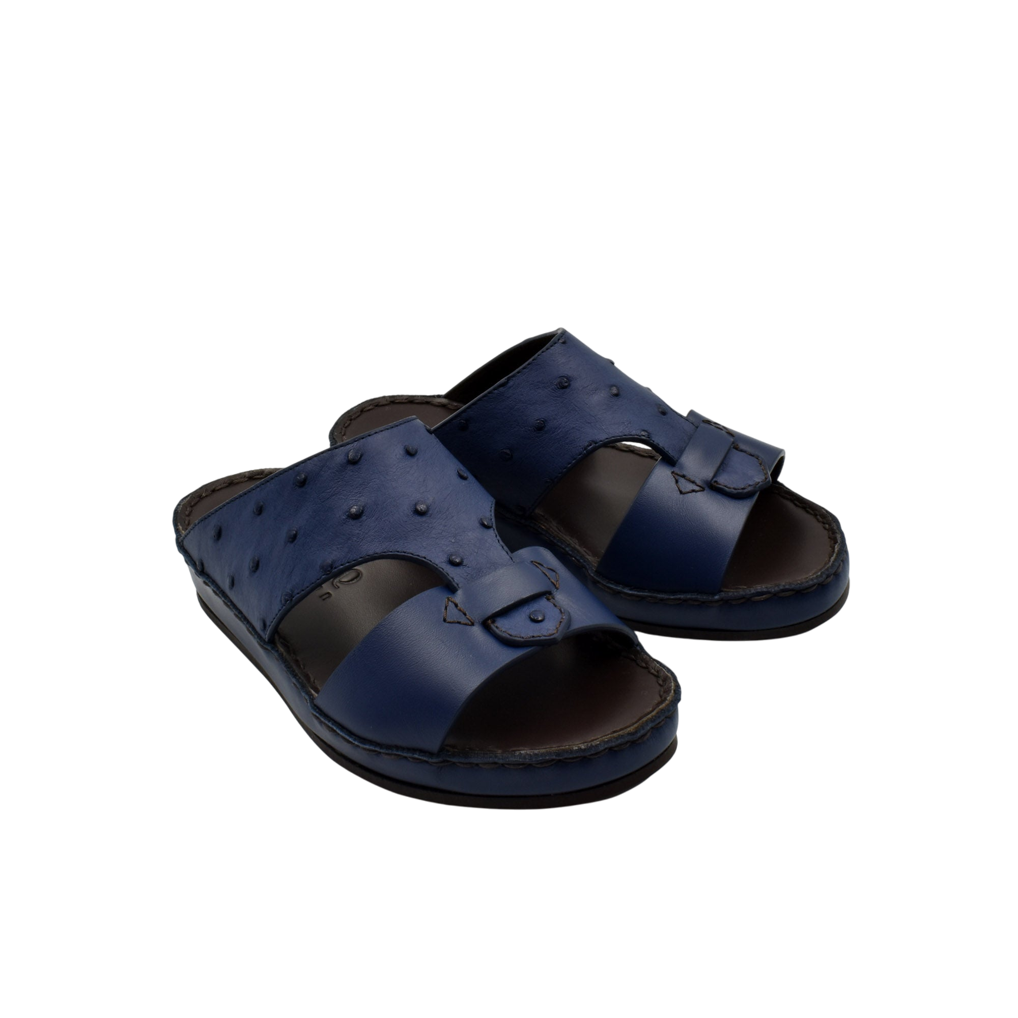 Blue comfortable kids sandals with adjustable straps and cushioned sole for everyday wear