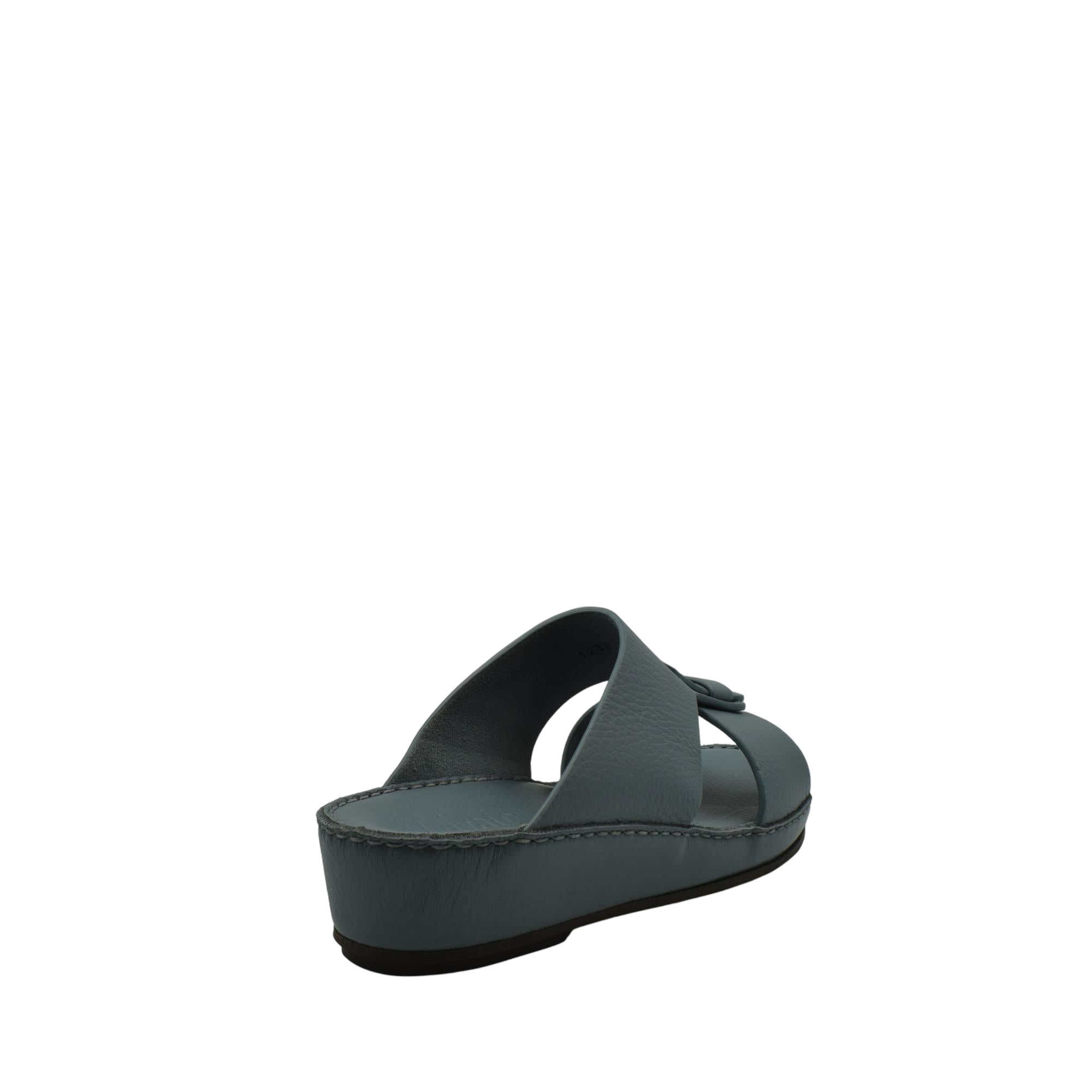 Blue high-quality kids sandals with adjustable straps and cushioned sole from private collection