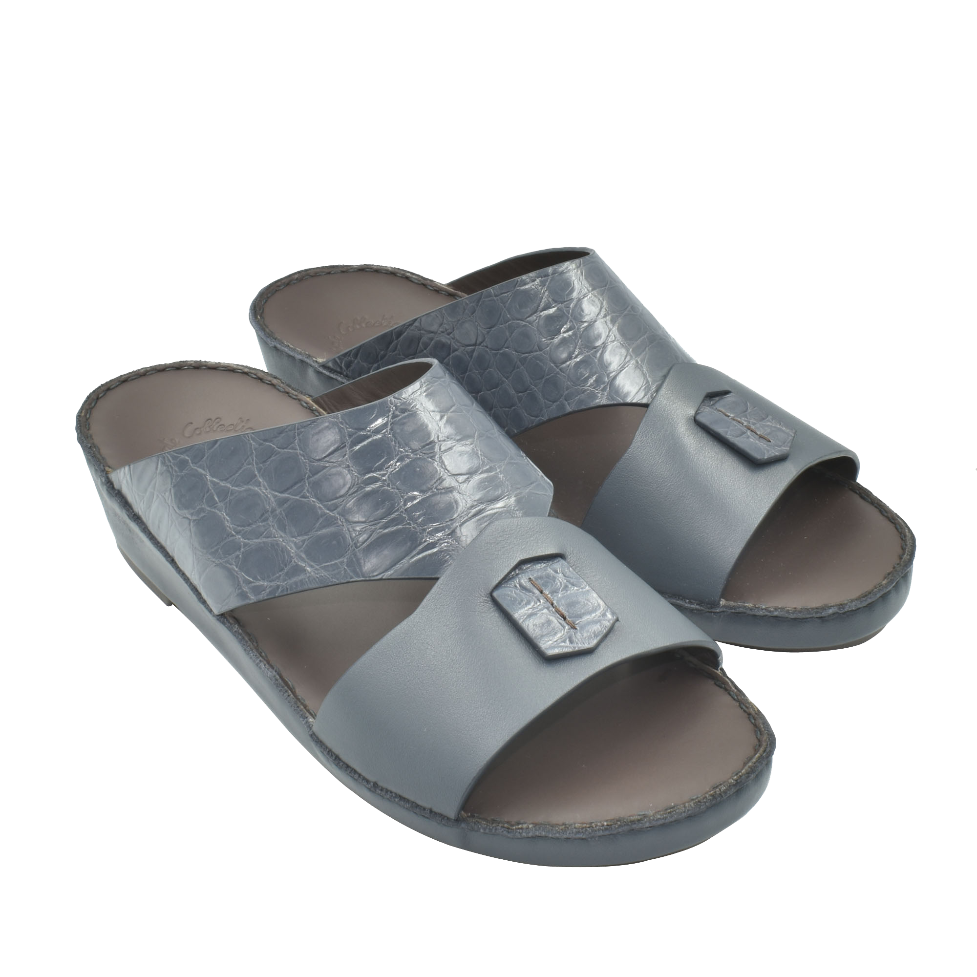 Piega Duo Croco Softcalf Cucire