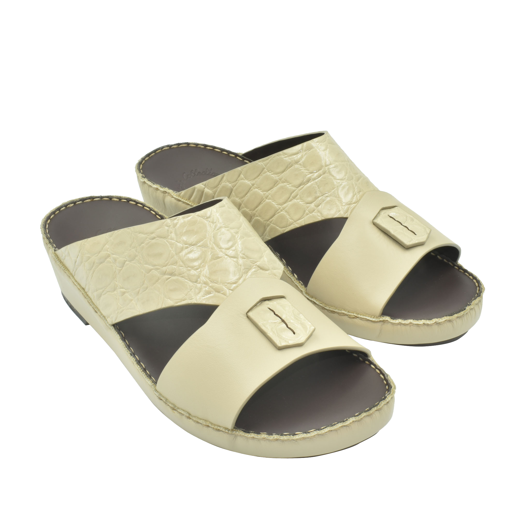 Piega Duo Croco Softcalf Cucire