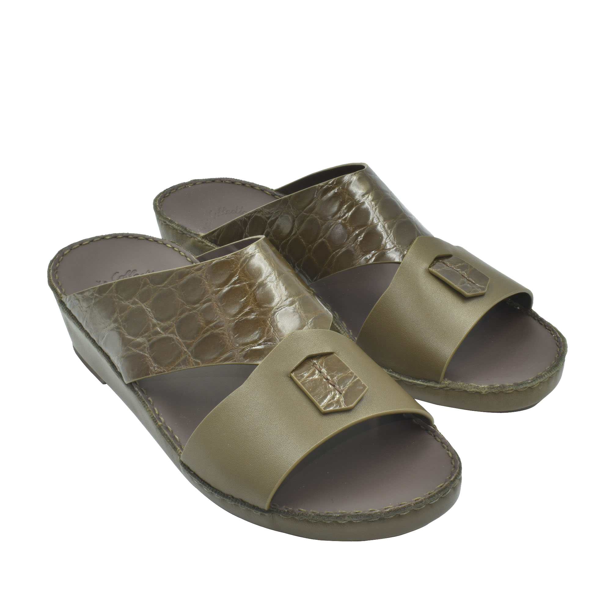 Piega Duo Croco Softcalf Cucire