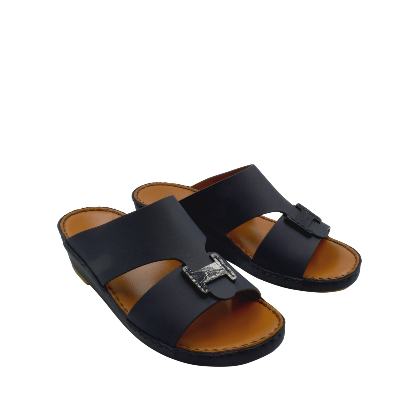 Mandrino Rubbercalf Croco Buckle