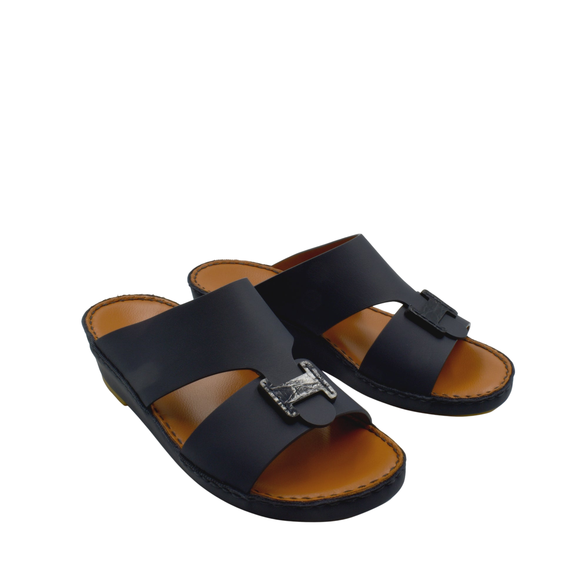 Mandrino Rubbercalf Croco Buckle