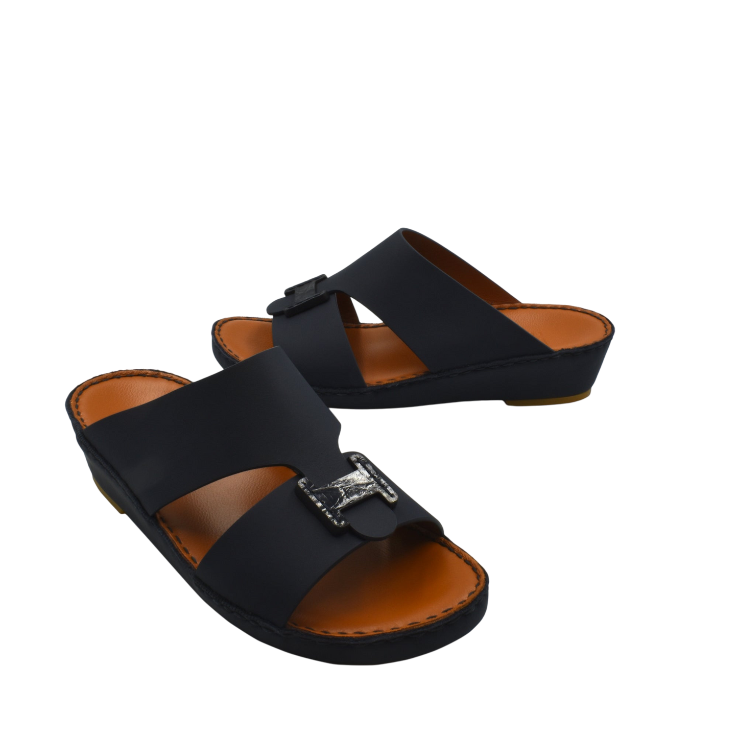 Mandrino Rubbercalf Croco Buckle