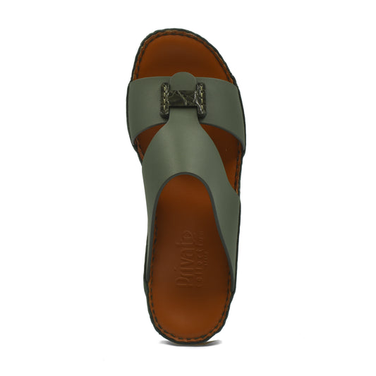 Mandrino Rubbercalf Croco Buckle