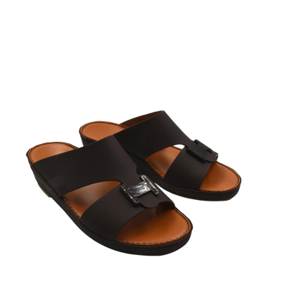 Mandrino Rubbercalf Croco Buckle