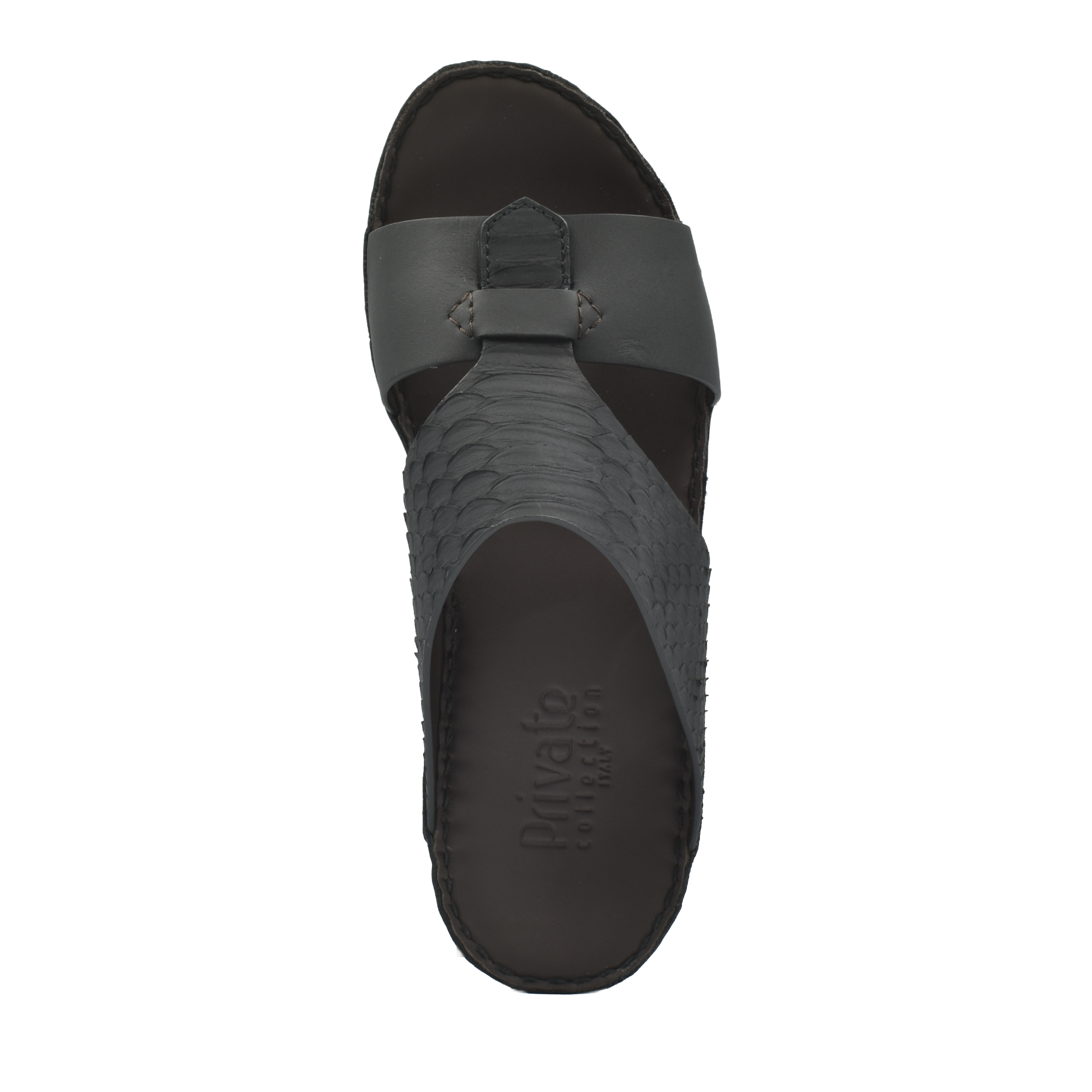 Cinghia Nuovo Duo Python-Rubbercalf