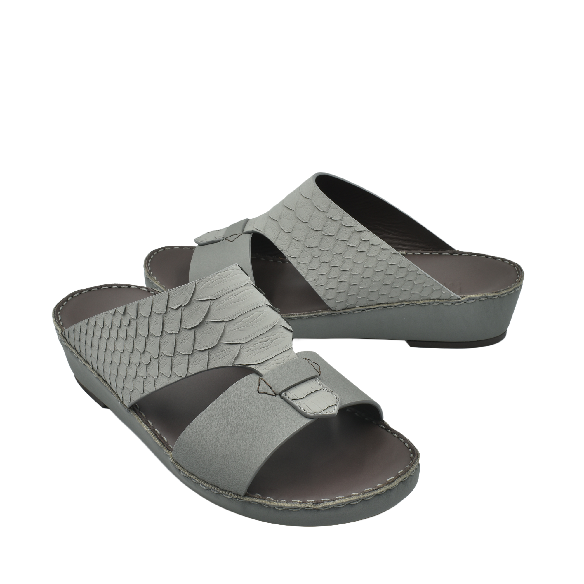 Cinghia Nuovo Duo Python-Rubbercalf