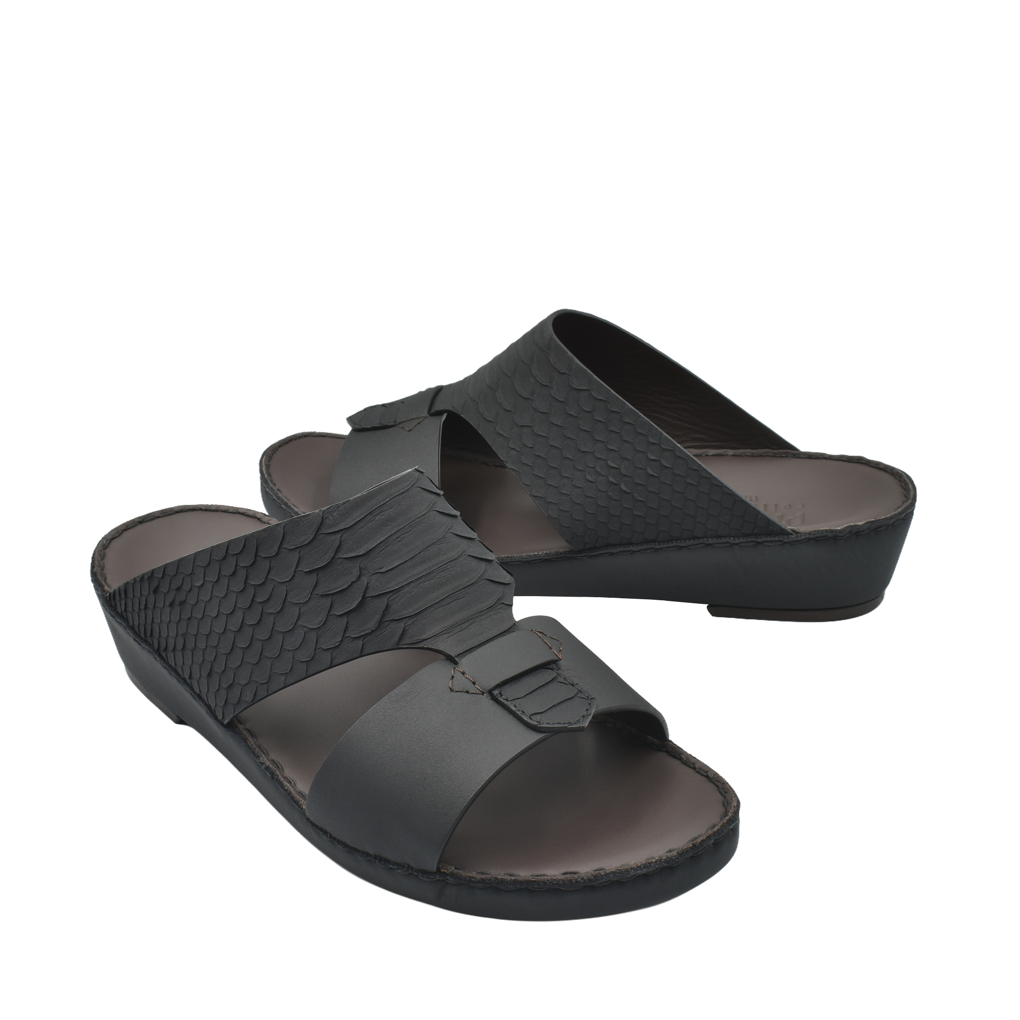 Cinghia Nuovo Duo Python-Rubbercalf