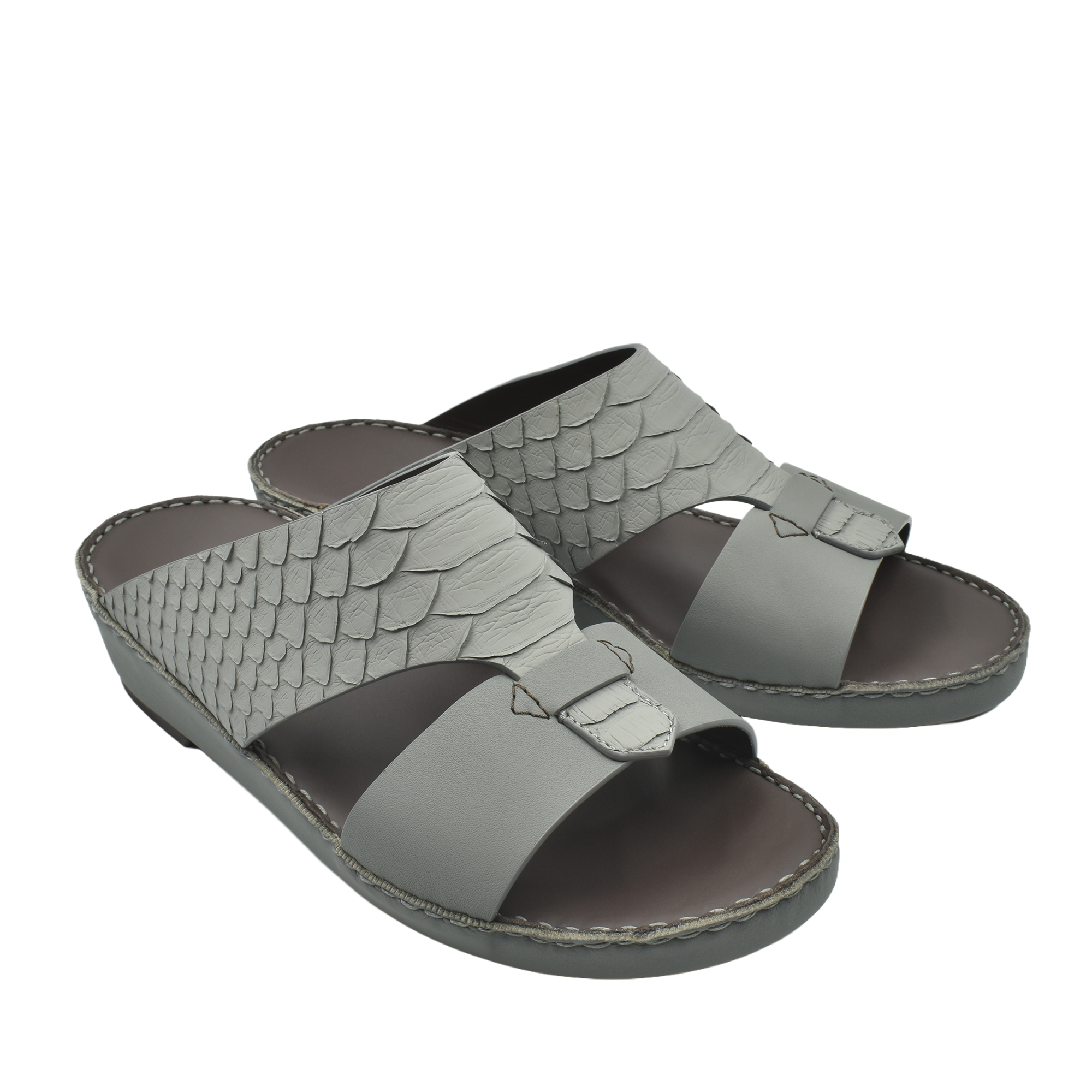 Cinghia Nuovo Duo Python-Rubbercalf