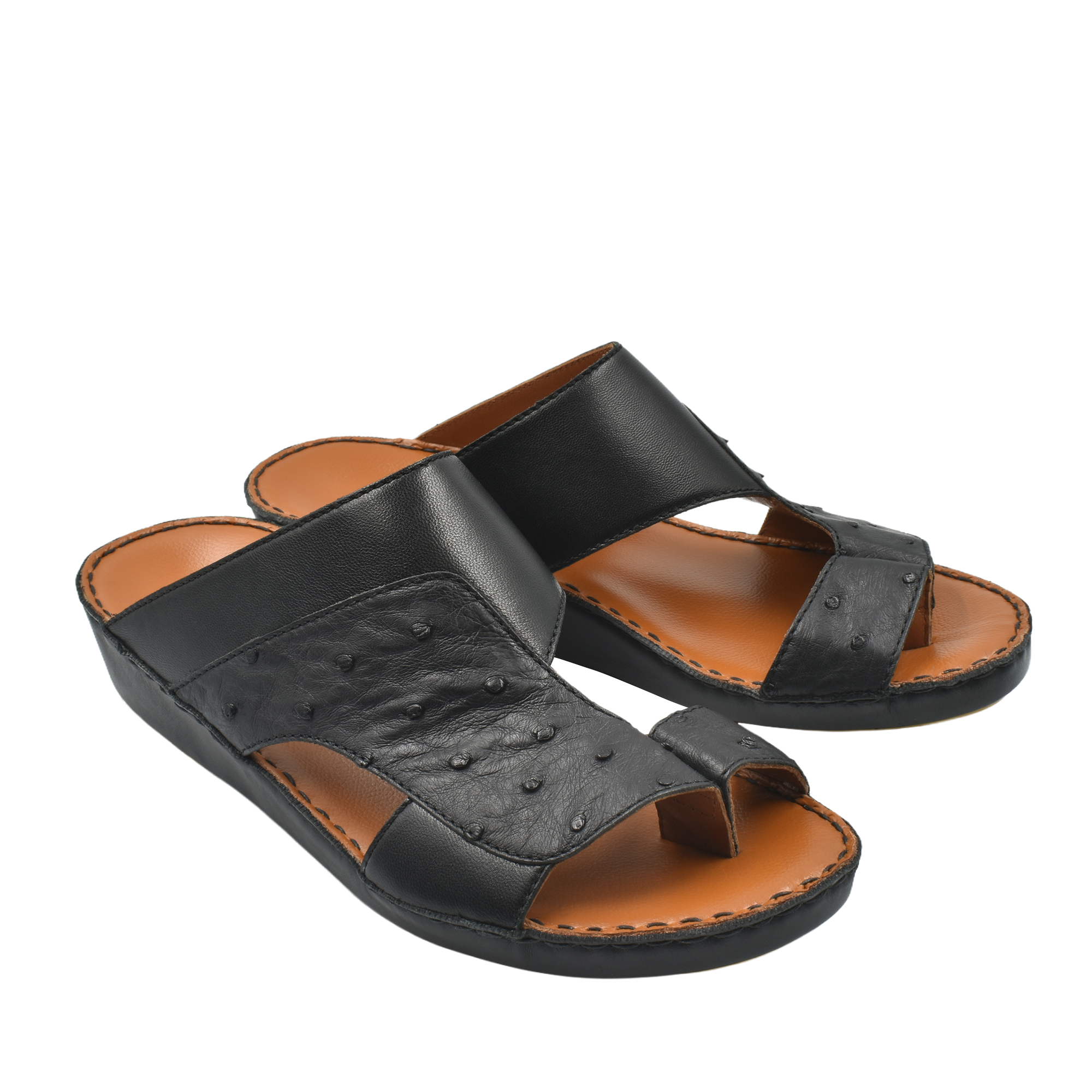 Fermer Duo Ostrich-Nappa