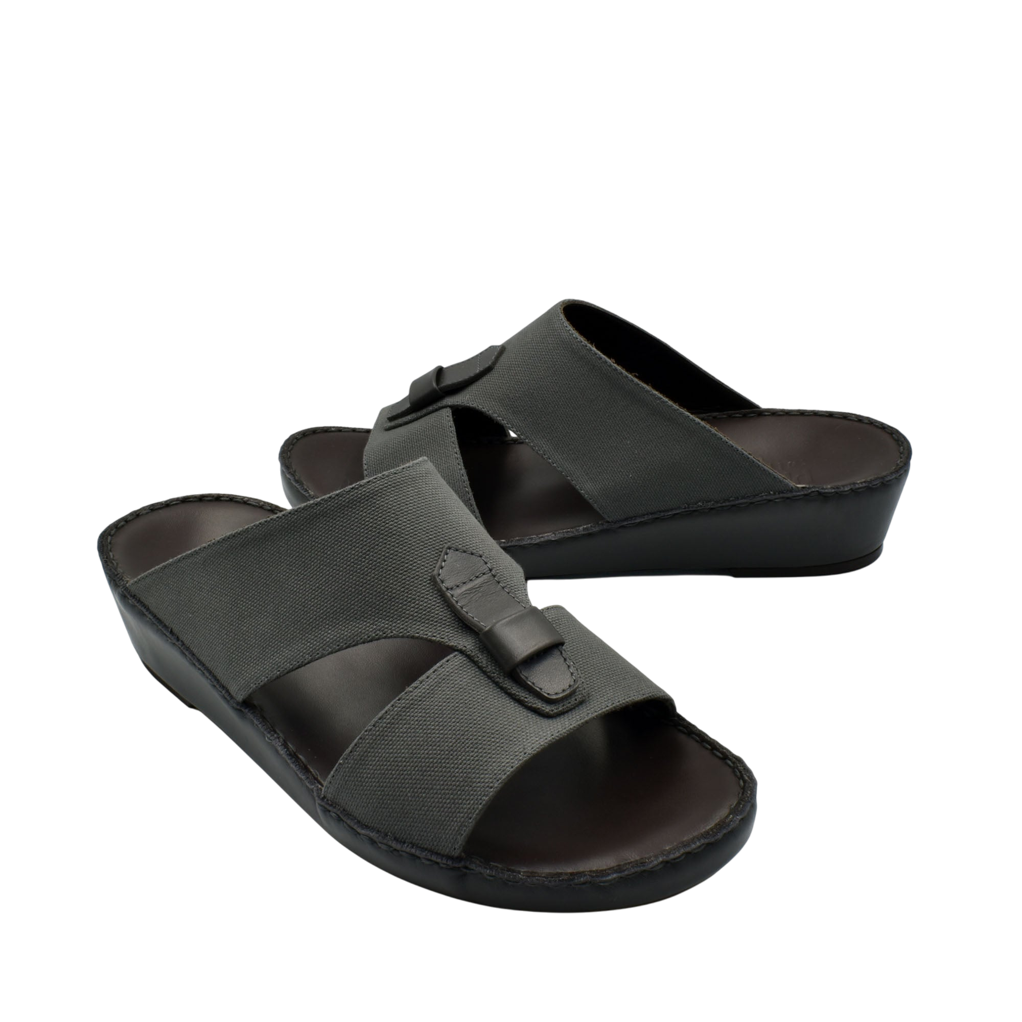 Black casual wedge sandals with open toe and adjustable strap for comfortable everyday wear