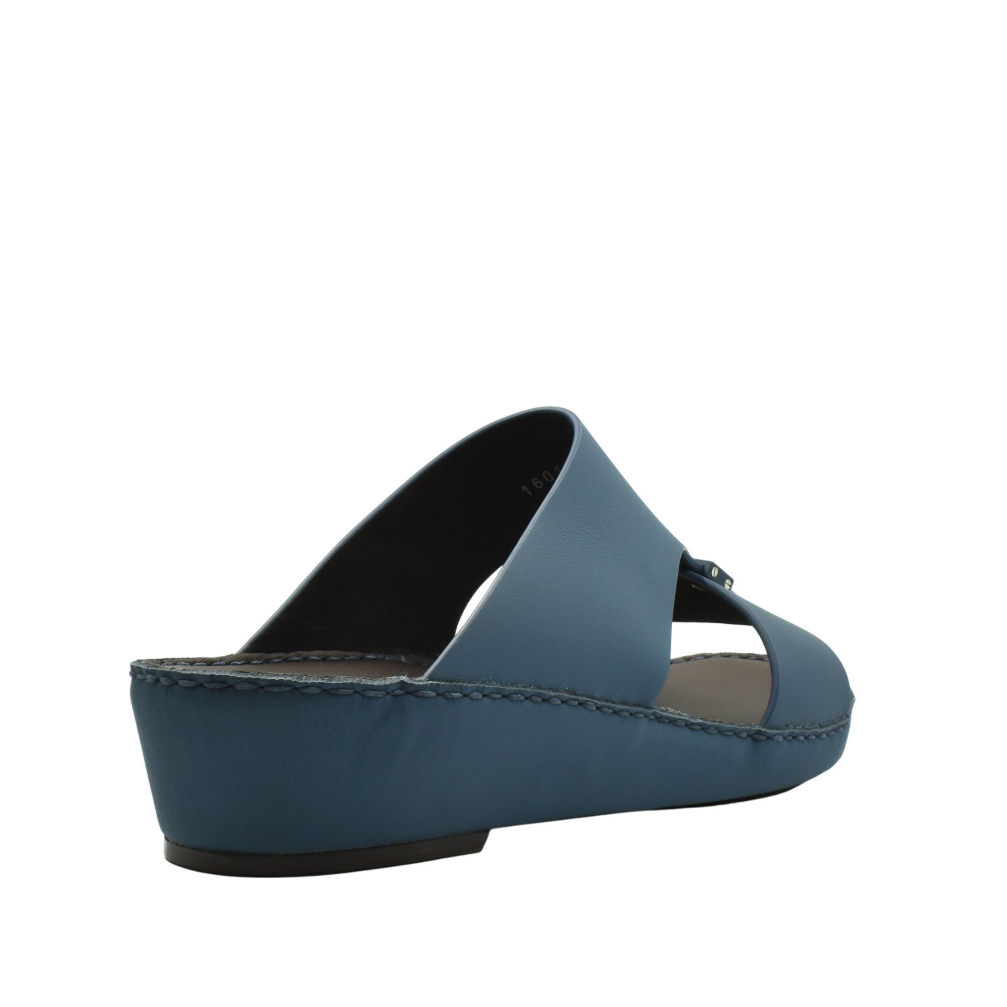 Blue Cerchio Gomato sandals with wedge heel and open toe design from Private collection