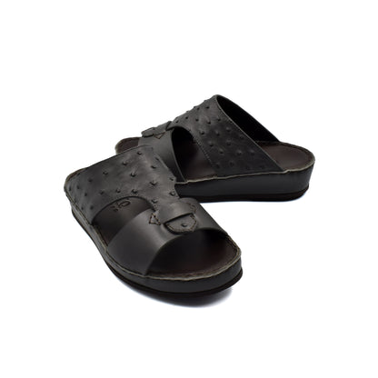 Black comfortable kids sandals with adjustable straps and cushioned soles for everyday wear