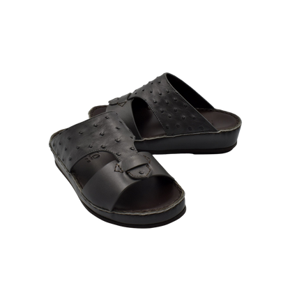 Black comfortable kids sandals with adjustable straps and cushioned soles for everyday wear