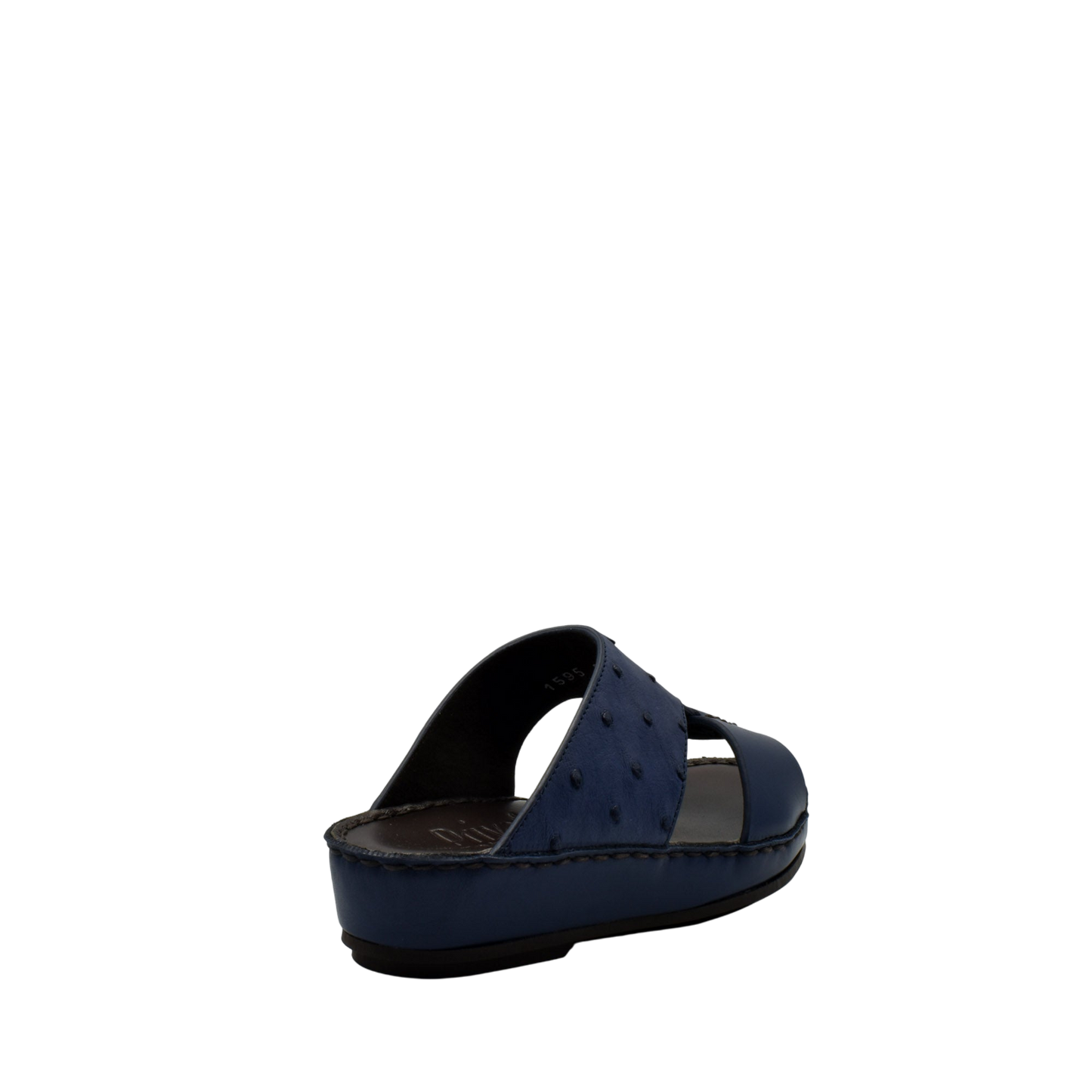 Blue comfortable kids sandals with cushioned sole and open toe design from Private Collection