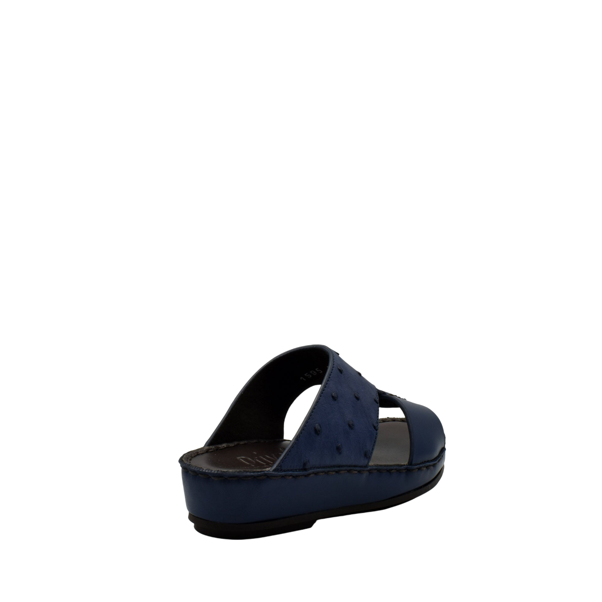 Blue comfortable kids sandals with cushioned sole and open toe design from Private Collection
