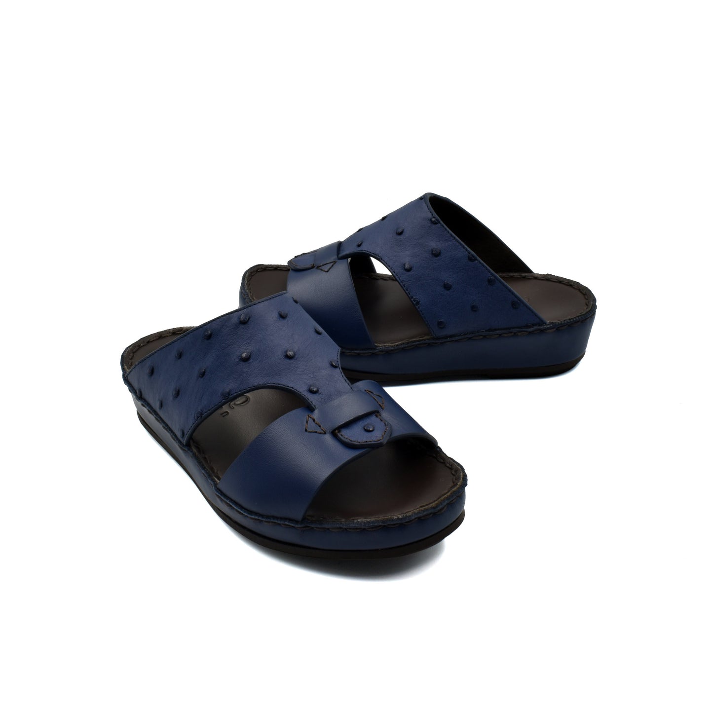 Comfortable kids sandals in navy blue with adjustable straps and cushioned sole for all-day wear