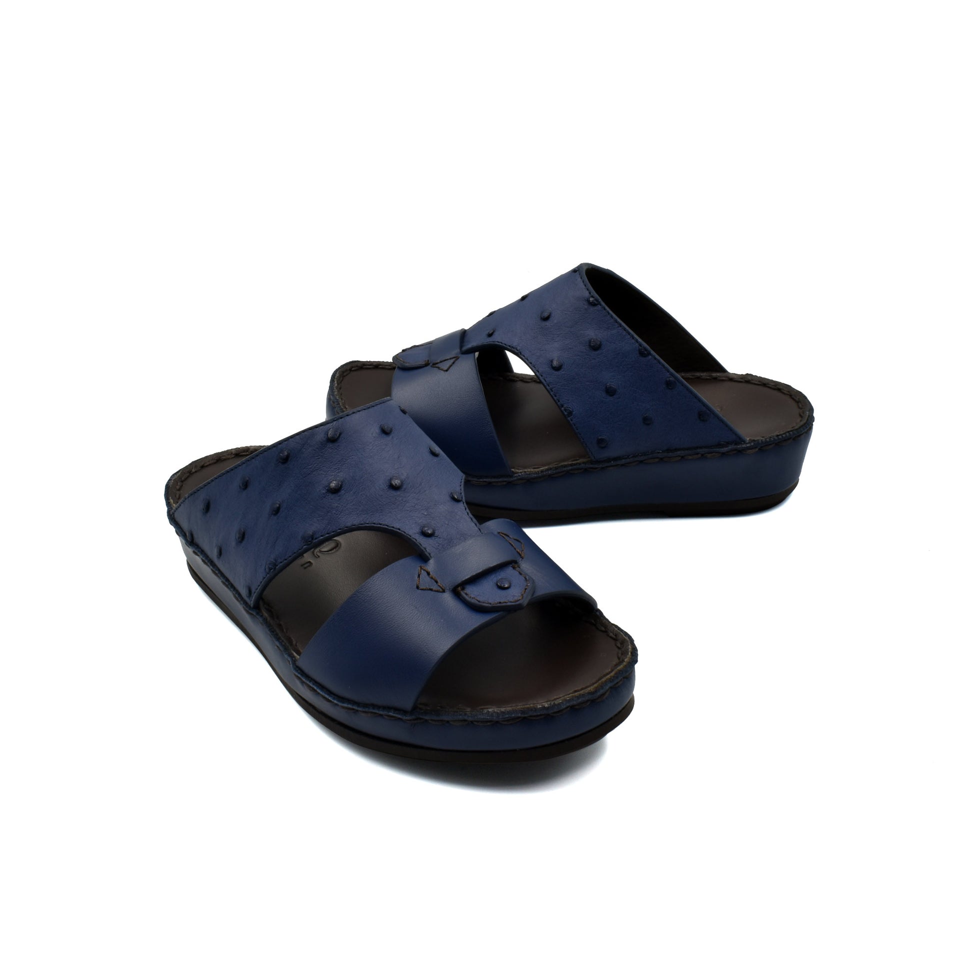 Comfortable kids sandals in navy blue with adjustable straps and cushioned sole for all-day wear