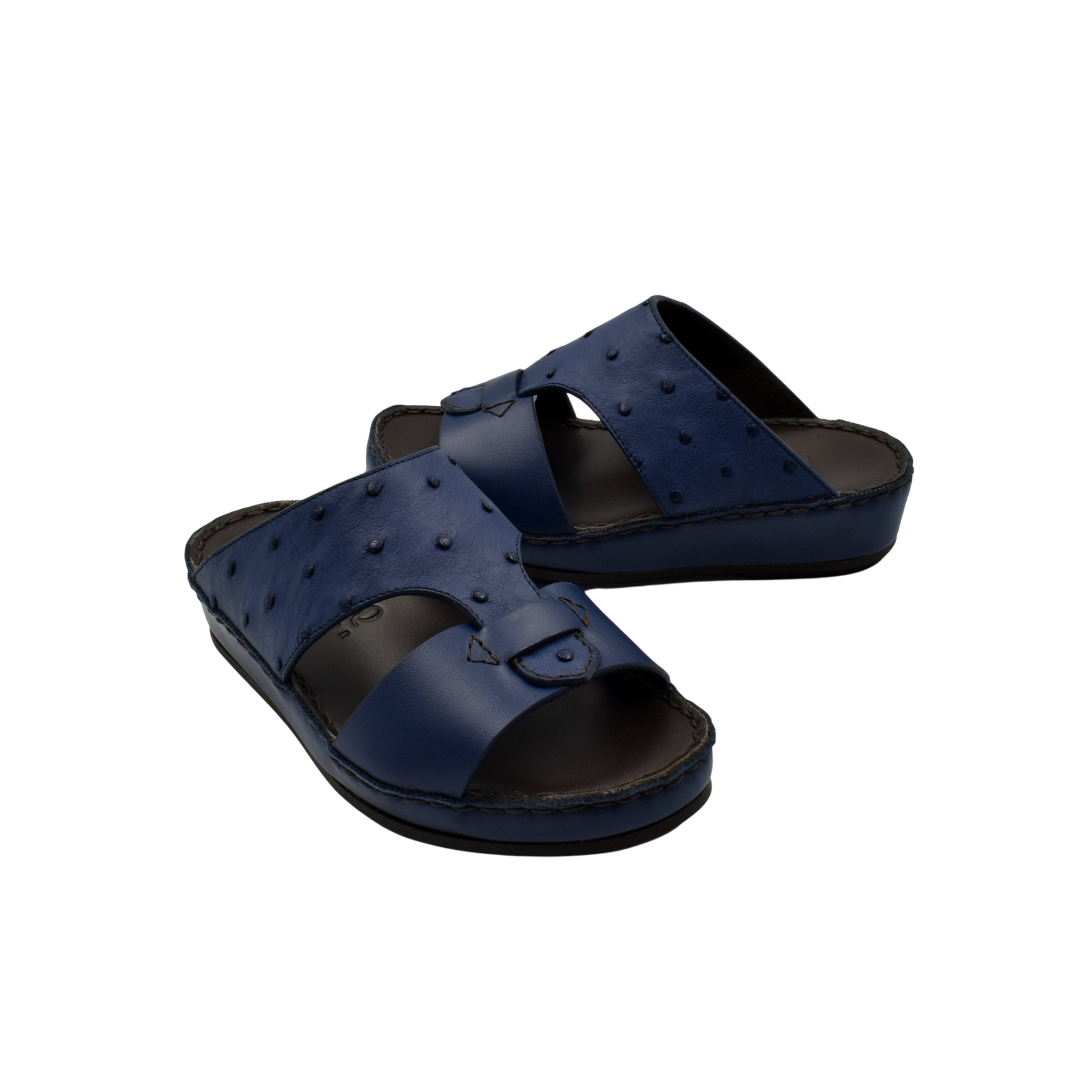 Comfortable kids sandals in navy blue with adjustable straps and cushioned sole for all-day wear
