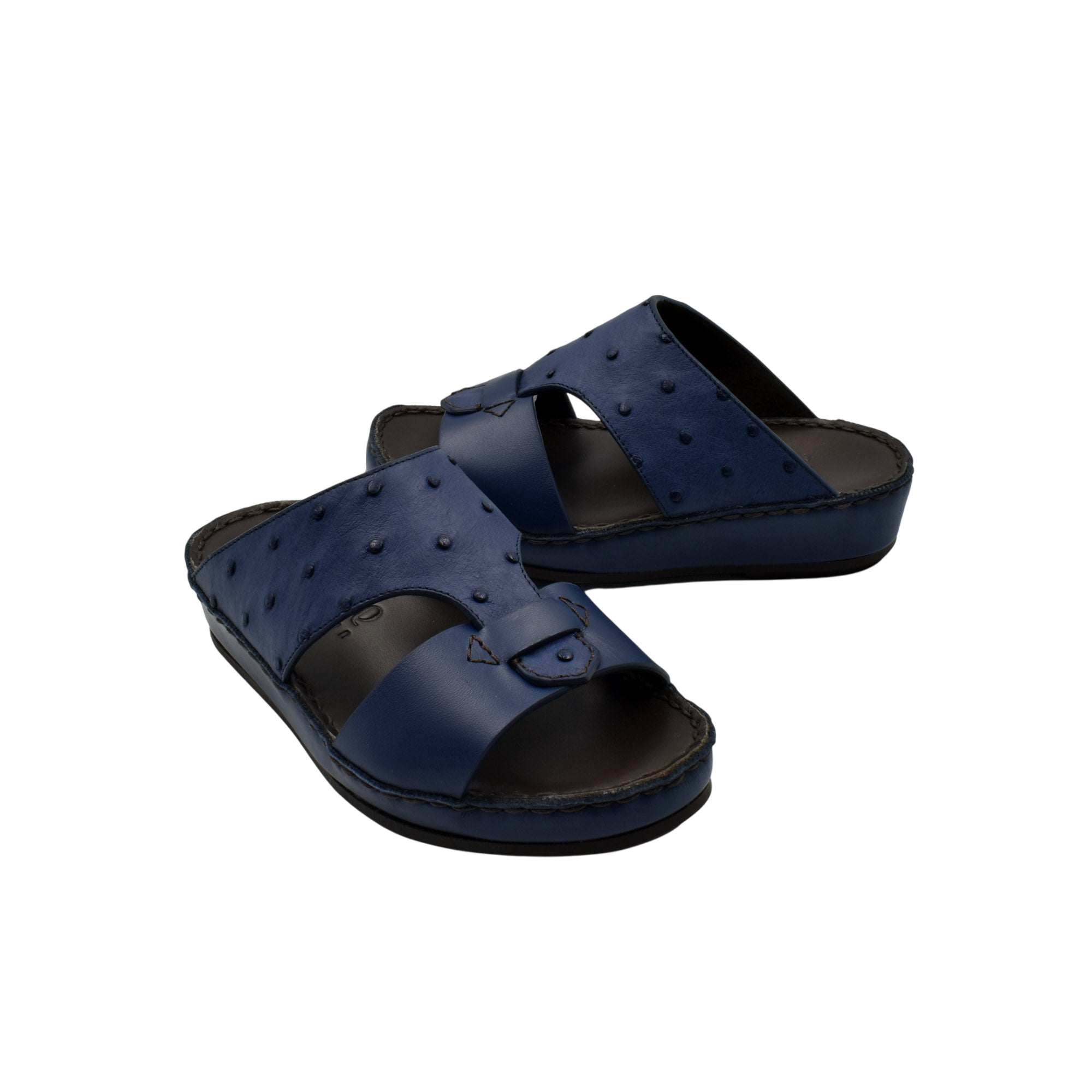 Comfortable kids sandals in navy blue with adjustable straps and cushioned sole for all-day wear