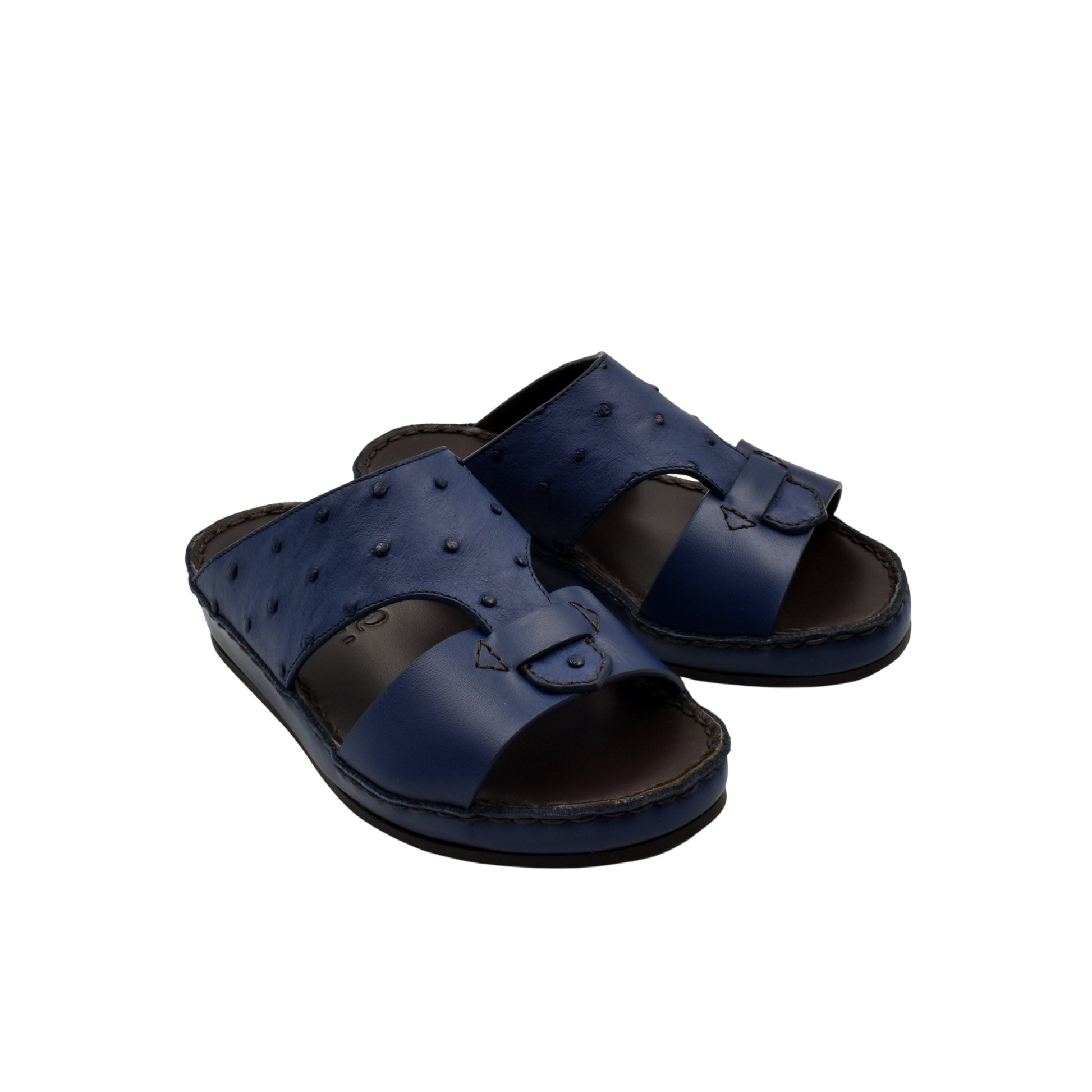 Blue comfortable kids sandals with adjustable straps and cushioned sole for everyday wear