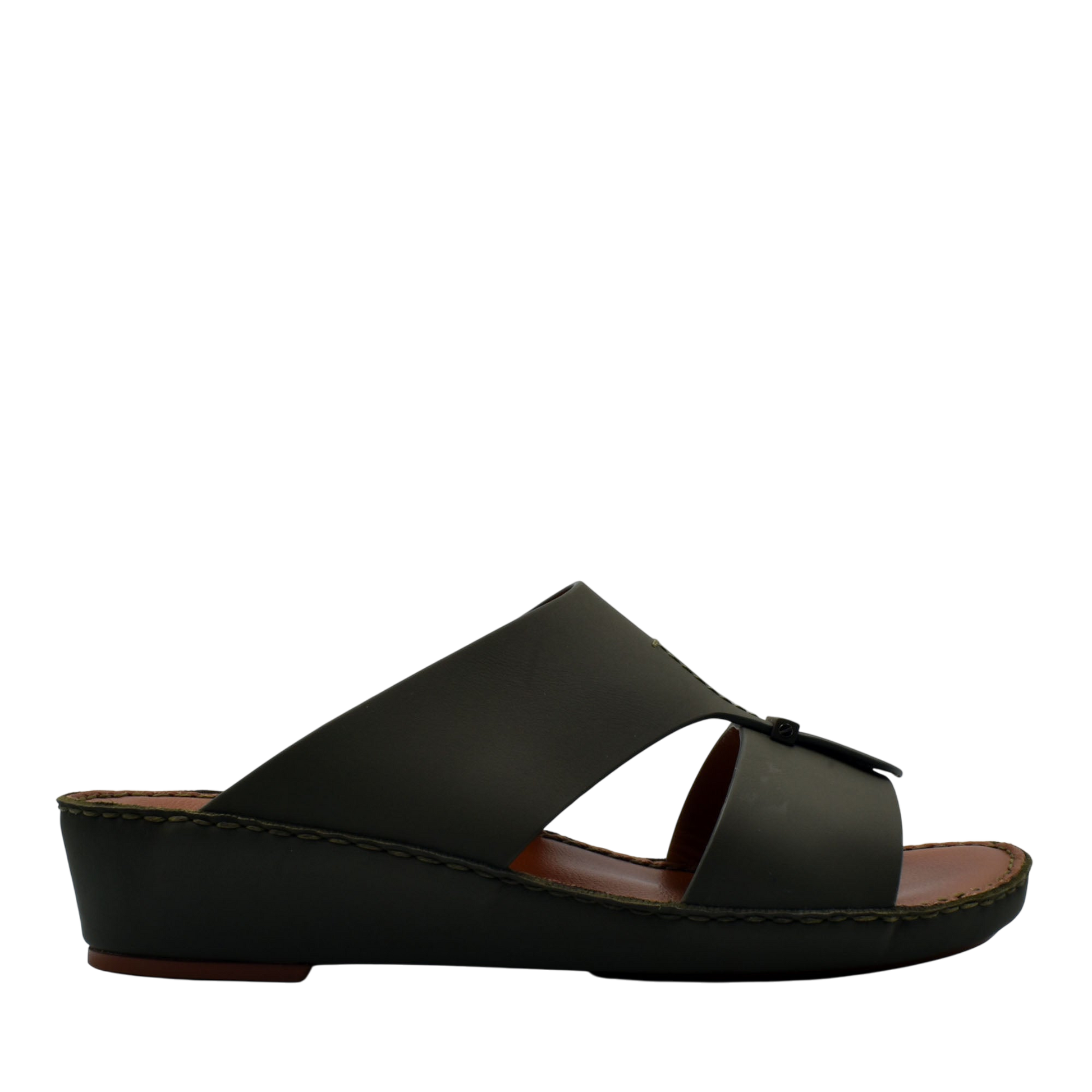 Private Collection black luxury comfort sandals with cushioned sole and open toe design