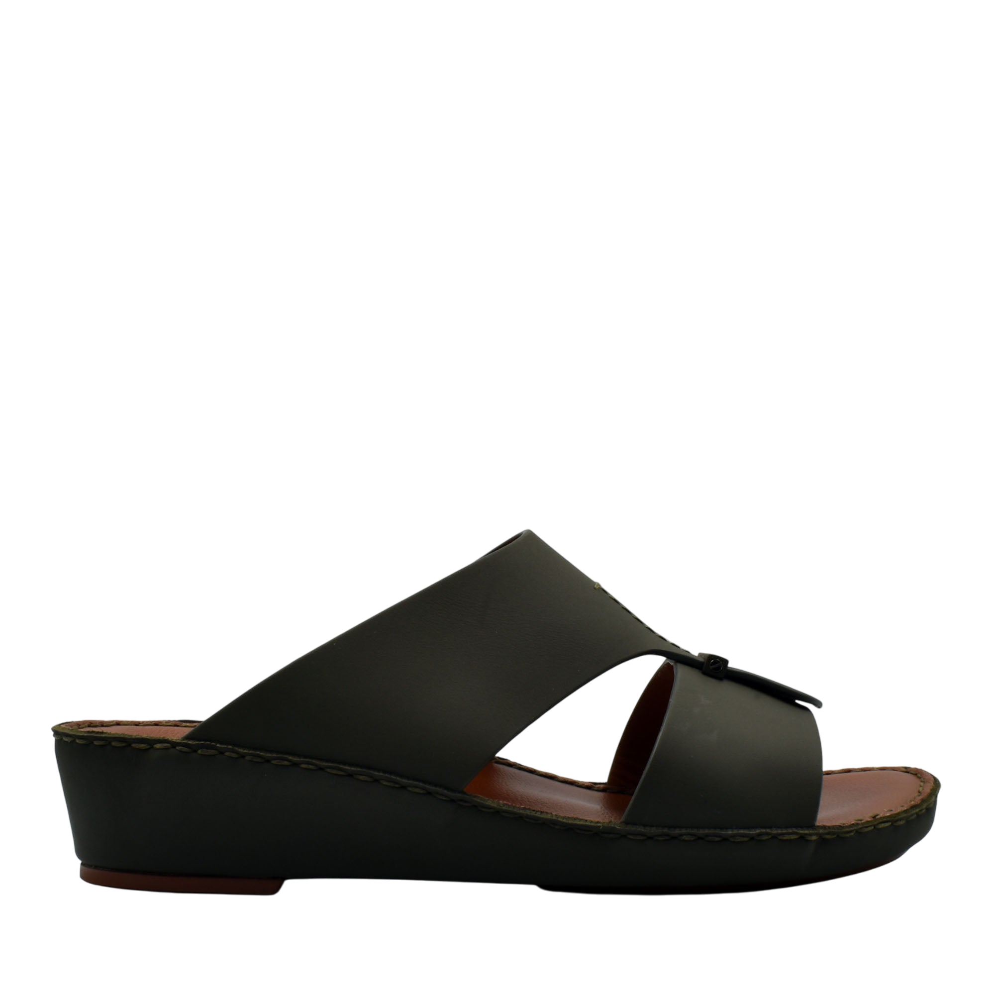 Private Collection black luxury comfort sandals with cushioned sole and open toe design