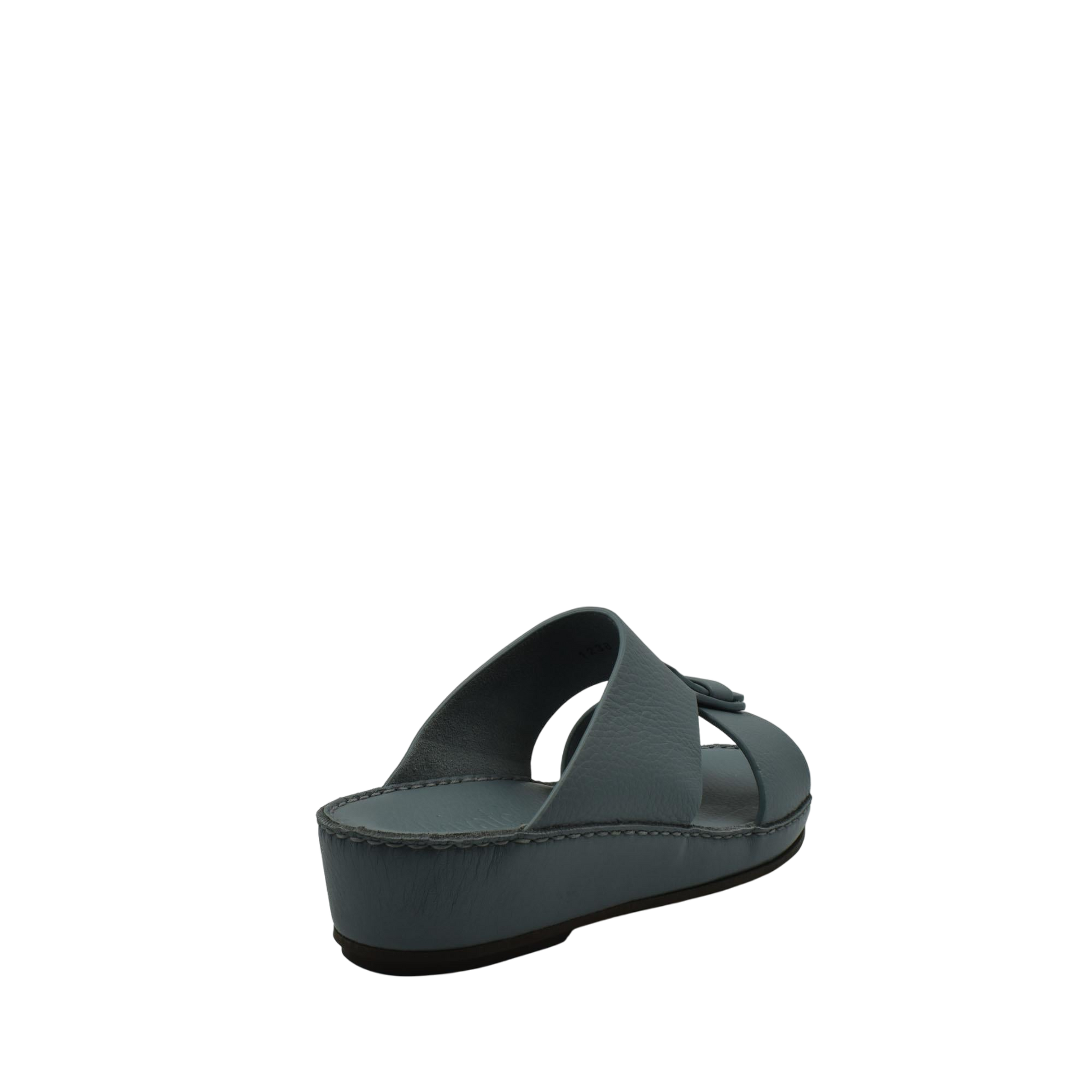 Blue high-quality kids sandals with adjustable straps and cushioned sole from private collection
