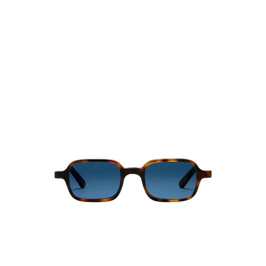 Private Collection tortoiseshell sunglasses with blue lenses luxury eyewear for men