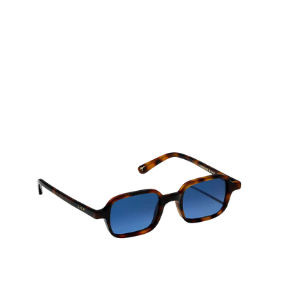 Tortoiseshell frame sunglasses with blue lenses from Private Collection luxury eyewear for men