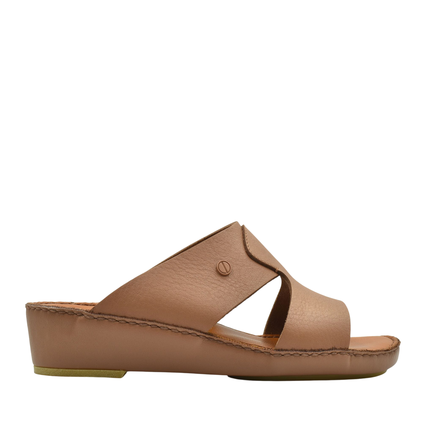 Brown Peninsula Nouvo Deercalf sandals with open toe and slip-on design for comfortable wear
